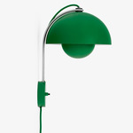 Flowerpot VP8 Plug-In Wall Sconce - Signal Green / Signal Green