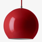 Topan Pendant - Vermilion Red / Vermilion Red