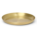 Basho Round Tray - Brass