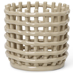 Ceramic Basket - Cashmere