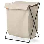 Herman Laundry Stand - Black / Canvas
