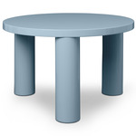 Post Lacquer Coffee Table - Ice Blue
