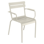 Luxembourg Aluminum Armchair Set of 2 - Clay Grey