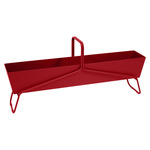 Basket Planter - Poppy Red