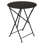 Bistro Round Folding Table - Liquorice