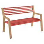 Somerset Bench - Natural Wood / Capucine