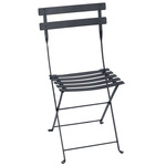 Bistro Folding Chair Set of 2 - Anthracite