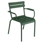Luxembourg Aluminum Armchair Set of 2 - Cedar Green