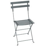 Bistro Folding Chair Set of 2 - Storm Grey