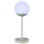 Mooon Portable Table Lamp - Clay Grey / White