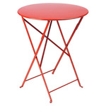 Bistro Round Folding Table - Poppy Red