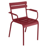 Luxembourg Armchair Set of 4 - Chili Red