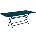 Caractere Large Folding Dining Table - Acapulco Blue