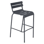 Luxembourg Armless Bar Stool Set of 2 - Anthracite