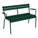 Luxembourg 2 Seater Garden Bench - Cedar Green