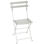 Bistro Folding Chair Set of 2 - Clay Grey