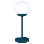 Mooon Portable Table Lamp - Acapulco Blue / White