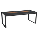 Bellevie Dining Table with Storage - Anthracite