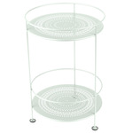 Guinguette Perforated Side Table - Ice Mint