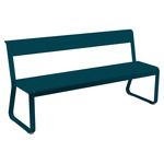 Bellevie Bench with Back - Acapulco Blue