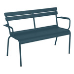 Luxembourg 2 Seater Garden Bench - Acapulco Blue