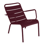 Luxembourg Low Armchair Set of 2 - Black Cherry