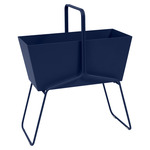 Basket Planter - Deep Blue