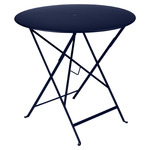 Bistro Round Folding Table - Deep Blue