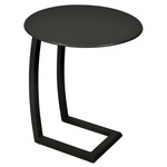 Alize Offset Side Table - Liquorice