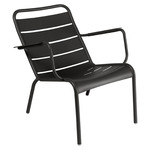 Luxembourg Low Armchair Set of 2 - Liquorice