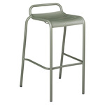 Luxembourg Bar Stool with Low Back Set of 2 - Cactus