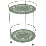 Guinguette Perforated Side Table - Cactus