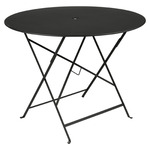 Bistro Round Folding Table - Liquorice