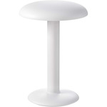 Gustave Residential Portable Table Lamp - Matte White