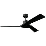 Alma Smart Ceiling Fan - Midnight Black / Midnight Black