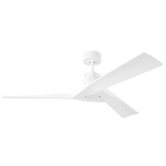 Alma Smart Ceiling Fan - Matte White / Matte White