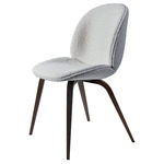 Beetle Upholstered Dining Chair - Smoked Oak / Karakorum Grey