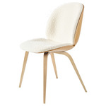 Beetle Veneer Dining Chair - Oak / Karakorum Ivory / Oak Veneer