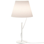 Hover Table Lamp - Matte White / White