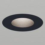 Atomos 1 Slim Round Pinhole Trim / IC Airtight Housing - Black Powdercoat / Black Baffle