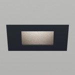 Atomos 1 Slim Square Pinhole Trim / IC Airtight Housing - Black Powdercoat / Black Baffle