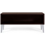 Sofa So Good Demi Shelf - Polished Aluminum / Wenge Stained Oak