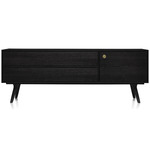 Zio Buffet - Black Stained Oak