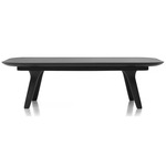 Zio Square Coffee Table - Black Stained Oak