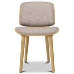 Nut Dining Chair - White Wash Oak / Blushing Sloth Melange