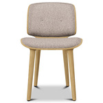 Nut Dining Chair - White Wash Oak / Blushing Sloth Melange