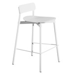 Fromme Metal Bar / Counter Stool - White