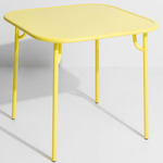 Week-End Cafe Table - Yellow