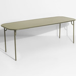 Week-End Dining Table - Jade Green