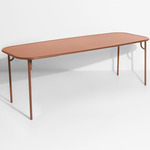 Week-End Dining Table - Terracotta